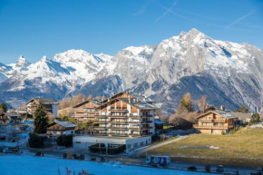 Отель Les Ecluses 15 - in front of ski lift - swimming pool, Нанда